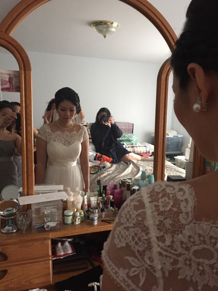 Getting ready for the big day. (June 20, 2015)
